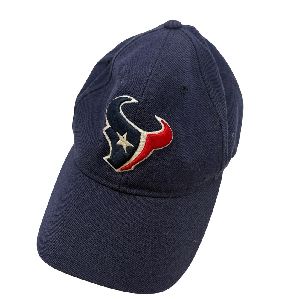 Reebok Houston Texans NFL Hat Navy Blue Adjustable Embroidered Logo Cap Men OSFA